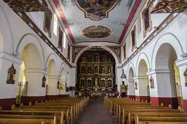 26 - Colombia - Bogota - iglesia de la Candelaria - interior